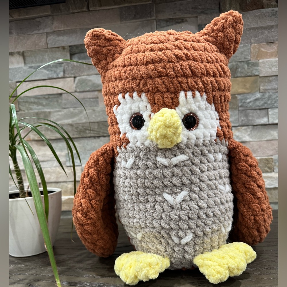 Handmade crocheted owl 🦉